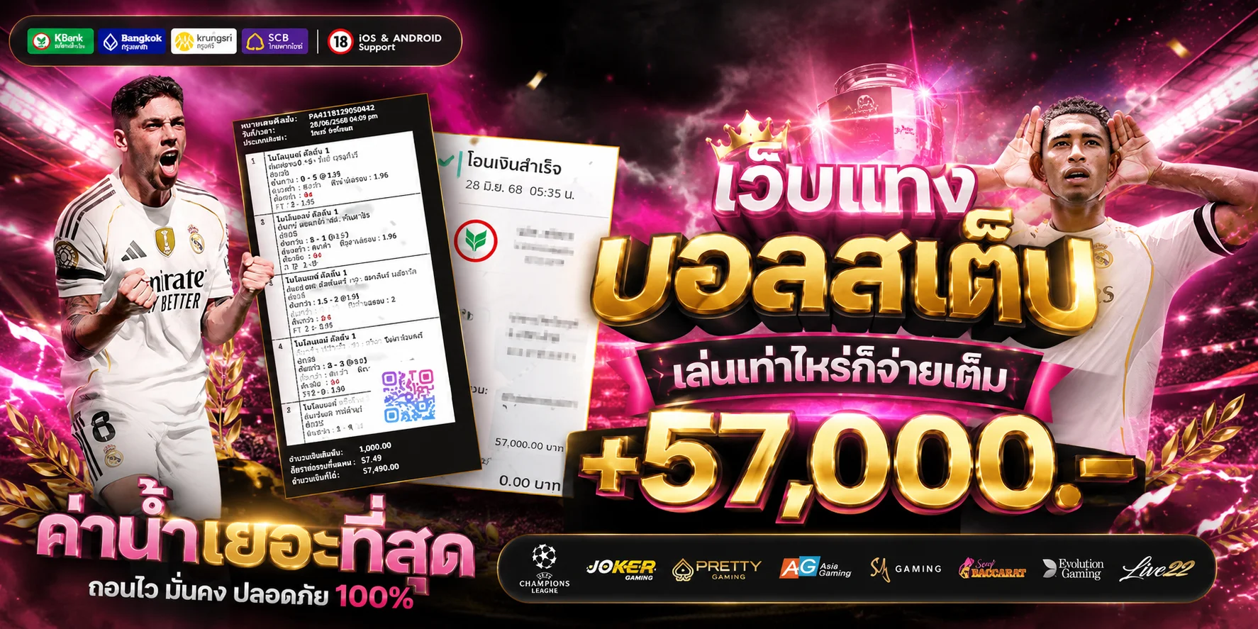 แทงบอลออนไลน์ PG SLOT TO ราคาน้ำดี pgslotto.asia